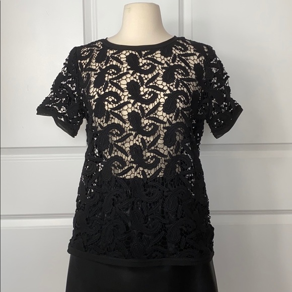LOFT lace blouse top - Picture 2 of 12
